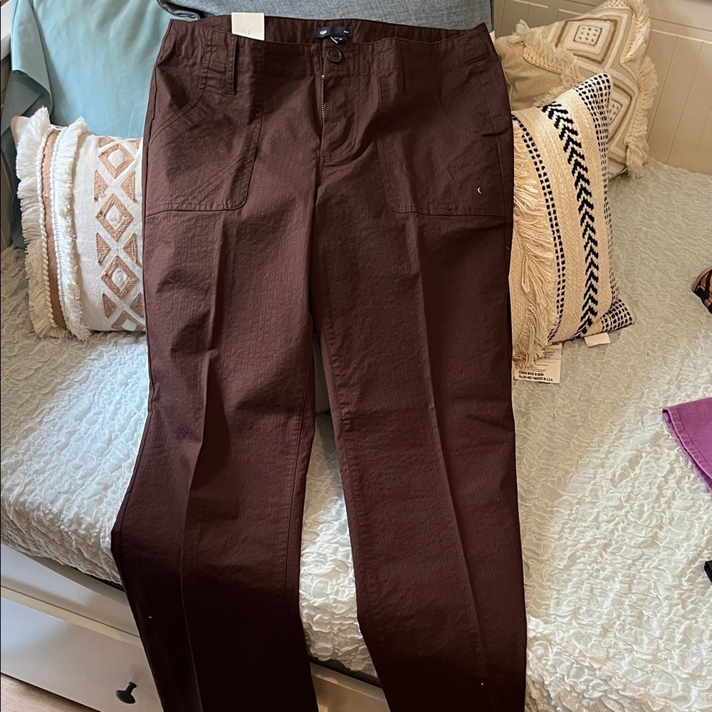 GAP women’s Dark Brown Chinos